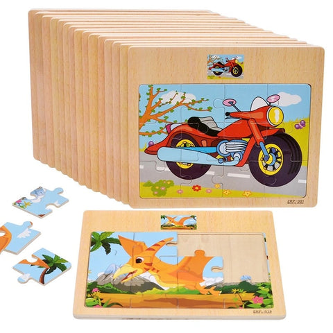 12pc Puzzle - Set of 4