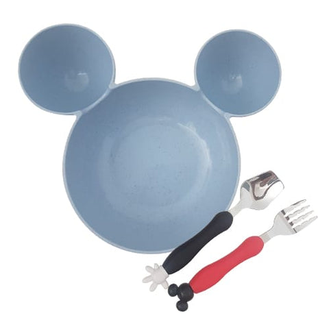 Mickey Mouse - Plate and Cutlery Set