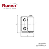 Runva Stainless Steel Roller Fairlead - 8000lbs - 12000lbs