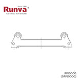 Runva Stainless Steel Roller Fairlead - 8000lbs - 12000lbs
