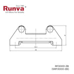 Runva Stainless Steel Roller Fairlead - 3500LBS