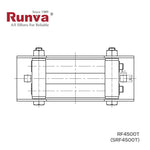 Runva Stainless Steel Roller Fairlead - 4500LBS