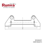 Runva Stainless Steel Roller Fairlead - 4500LBS
