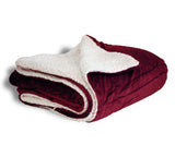 Super Soft Sherpa Fleece Blankets - Assorted Colours