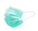 3ply Turquoise Disposable Masks -50 Pack