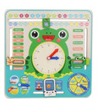 🐸 KIDS MULTIFUNCTIONAL CALENDER / CLOCK 🐸