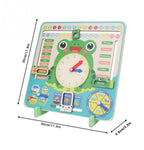 🐸 KIDS MULTIFUNCTIONAL CALENDER / CLOCK 🐸