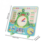 🐸 KIDS MULTIFUNCTIONAL CALENDER / CLOCK 🐸