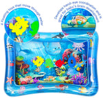 Water Tummy Time Mat - BLUE