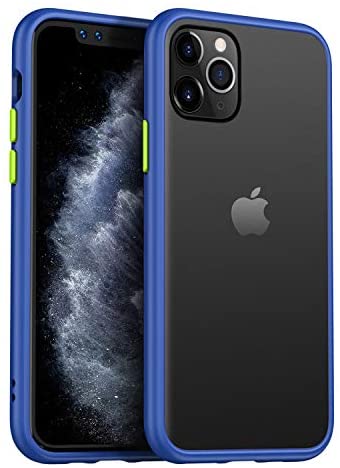 iPhone 11 Pro Shockproof Anti-Fingerprint Case - Accent Colours - Blue