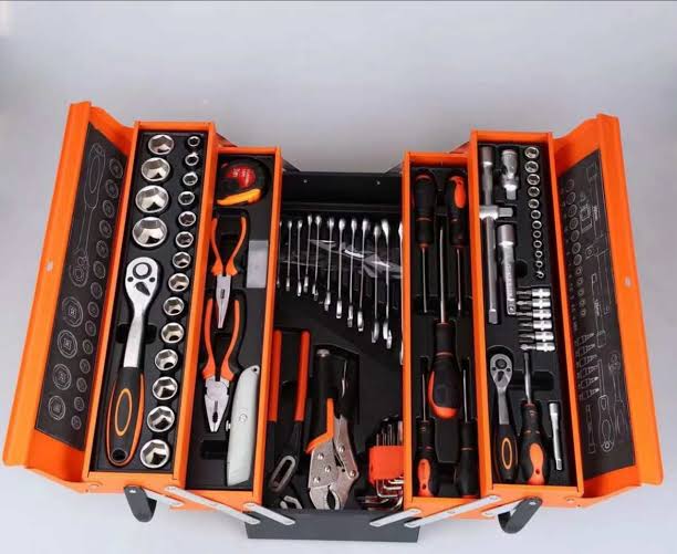 85 pc Tool Box Set With Metal Box – Grabbit Online