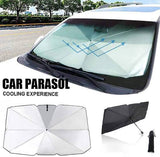 CAR WINDSCREEN SUNSHADE UMBRELLA