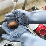 Magic Silicon Washing Gloves