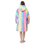 TV Blanket Hoodie - Rainbow