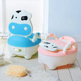 Cow Potty Chair - Pink / Blue