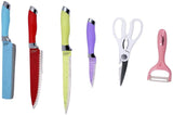 CookStyle Daily use 6pc Knife Set - Coloured