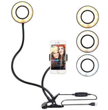 Selfie Ring Light - With Cellphone Holder (Hands Free)