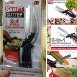 Clever Cutter - 2in1 Knife and Cutting Board