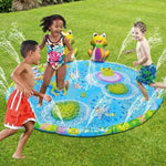 3D Froggy Water Sprinkler Mat