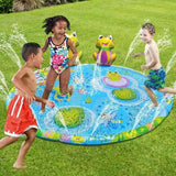 3D Froggy Water Sprinkler Mat