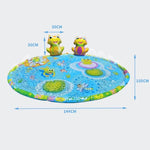 3D Froggy Water Sprinkler Mat