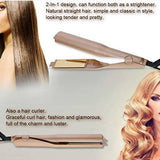 2 in1 Hair Curling Iron and Hair Straightener