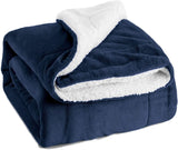 Super Soft Sherpa Fleece Blankets - Assorted Colours