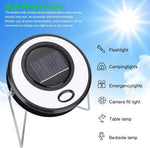 Solar Powered Portable Camping Lights - Round