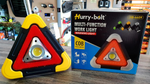 500Lumens Emergency Warning Triangle Light - Solar & USB Charging