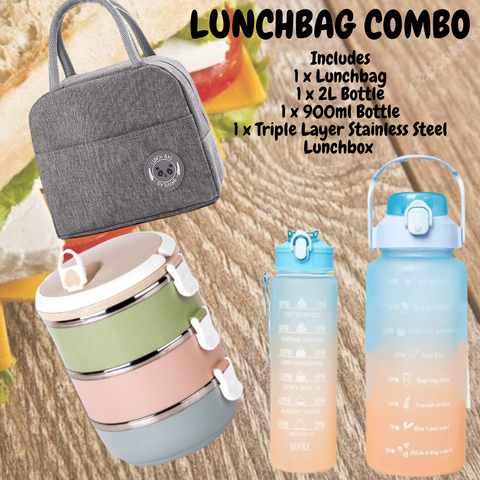 Lunchbag Combo - Grey
