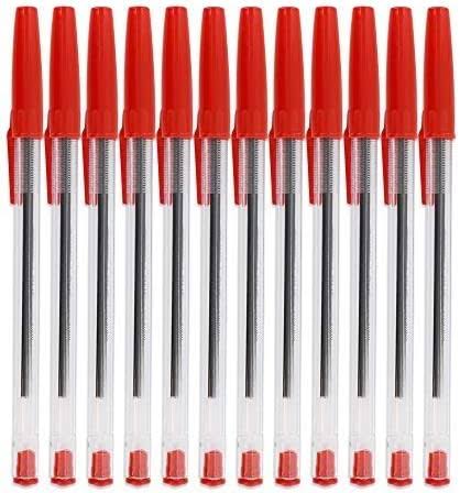 10pc Red Ballpoint Pen – Grabbit Online