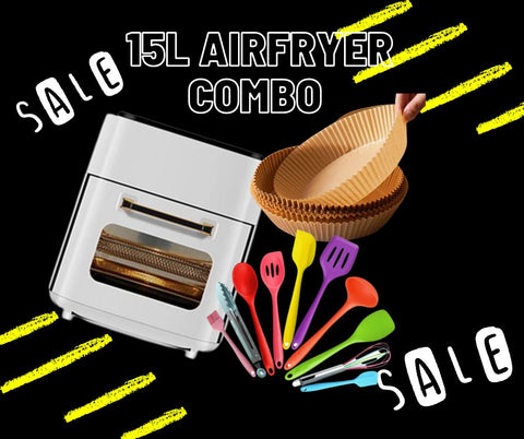 15L Airfryer Combo - White