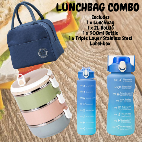 Lunchbag Combo - Blue