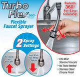 Turbo Flex 360 Flexible Faucet Sprayer