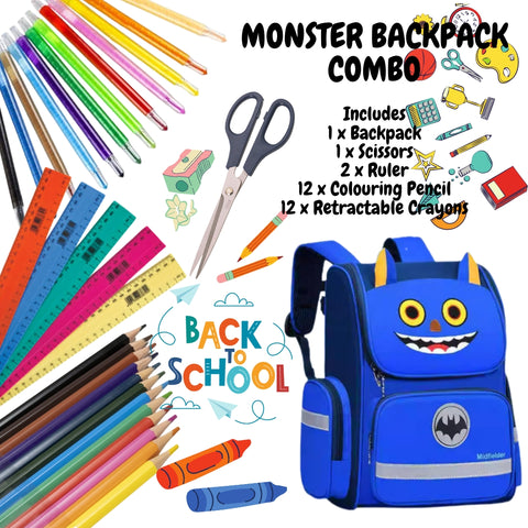 Monster Backpack Combo