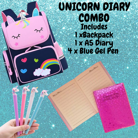Unicorn Diary Combo