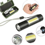 USB Charging Flaslight - Telescopic Zoom