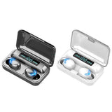 F9 Bluetooth Wireless Earbuds - Stereo Earbuds with Charging Box