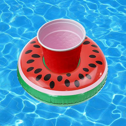 Watermelon Floating Drink Holder - Set of 4
