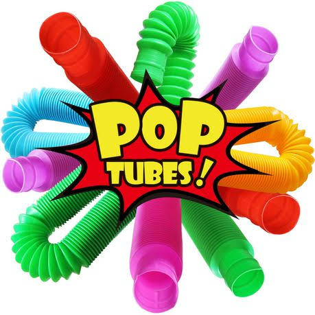 Pop Pipes / Tubes - 6 Pack