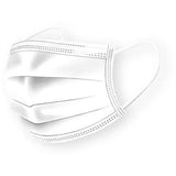 3ply White Disposable Masks -50 Pack