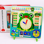 🐸 KIDS MULTIFUNCTIONAL CALENDER / CLOCK 🐸