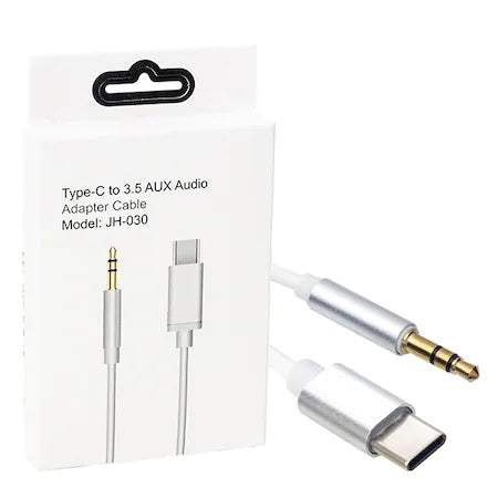 Type-C to 3.5 AUX Audio Adapter Cable