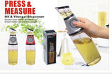Press & Measure Oil and Vinegar Dispenser