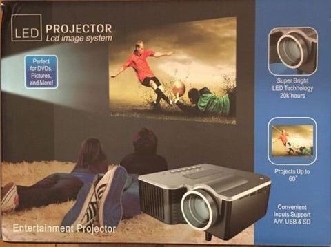 LED Projector LCD Image System