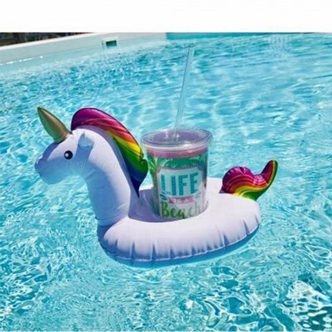 Unicorn Floating Drink Holder - Set of 4