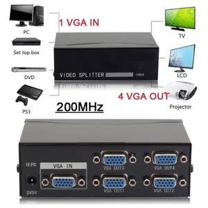 4 Port VGA Splitter